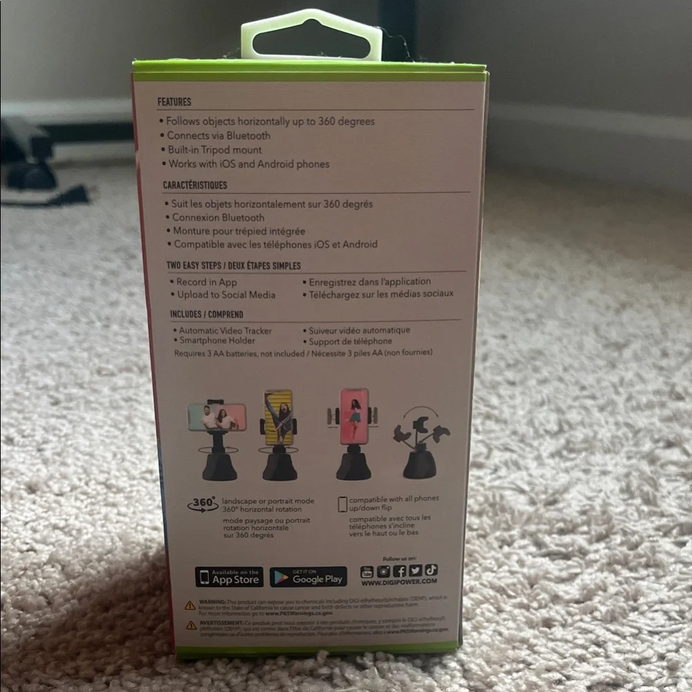 Go Viral Follow Me Motion Tracker - Black